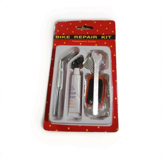 kit réparation chambre à air vélo cyclo rustine Colle Clé #0078#