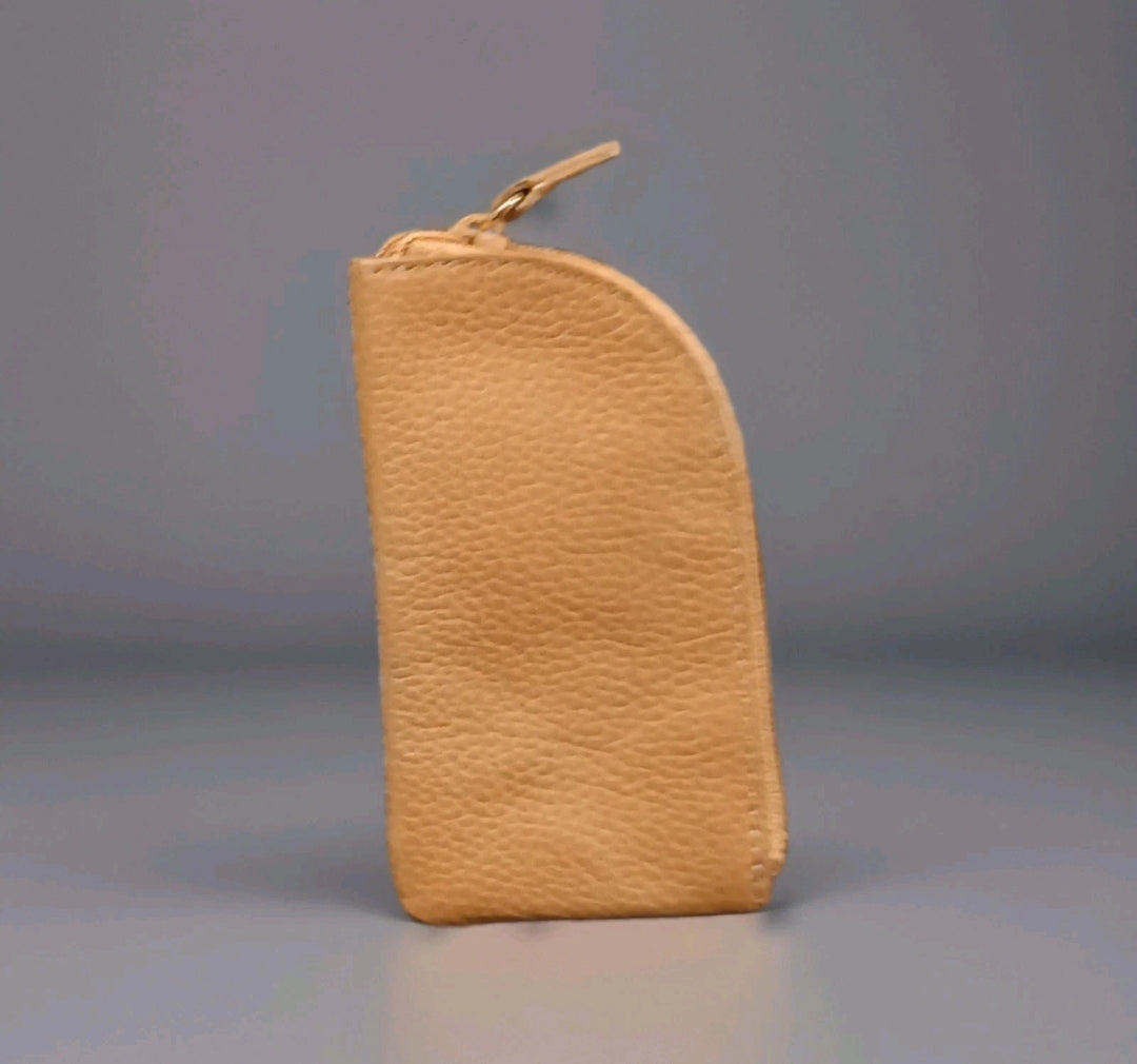 Porte-monnaie zippé – Compact et élégant