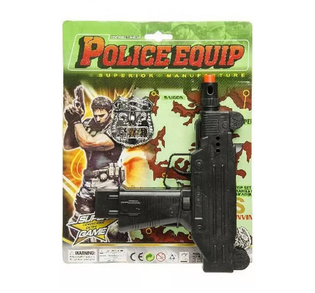 Faux Jouet Mini Pistolet Uzi avec bruiteur #0184#10.