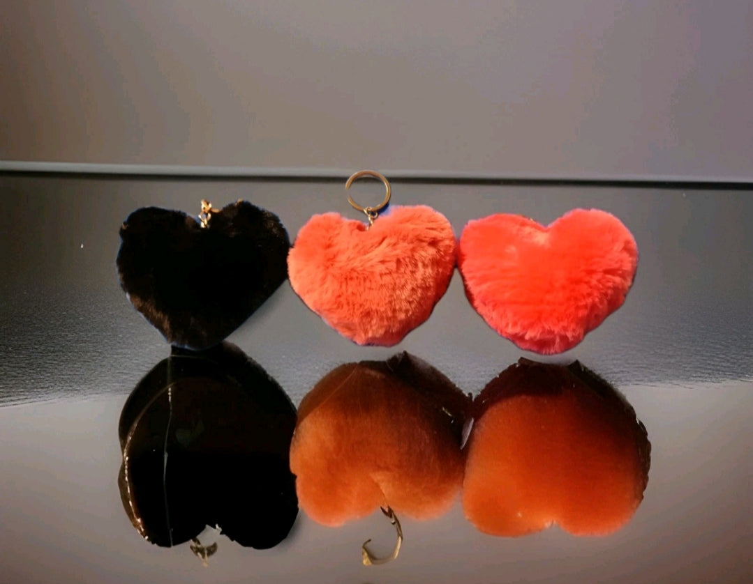 3 Porte Clés Coeur #0182#