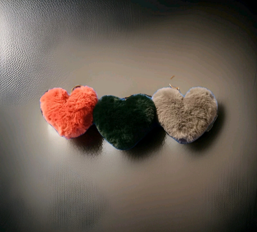 3 Porte Clés Coeur #0172#.