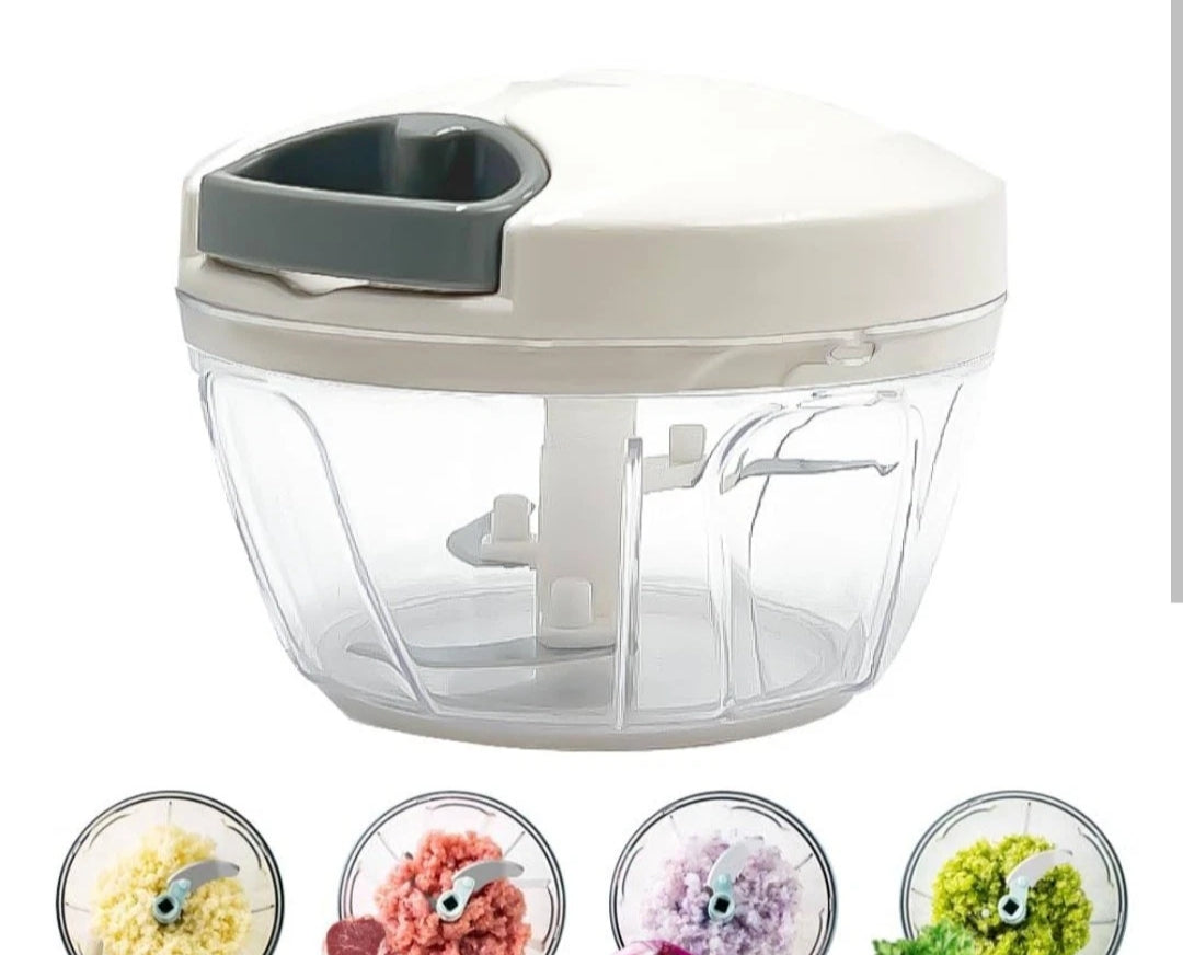 Hachoir Manuel Mini Broyeur Lames Inox Fruits Légumes Viandes 13x10cm #0009#