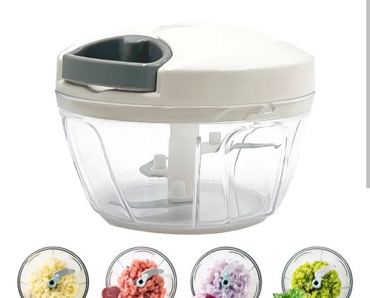 Hachoir Manuel Mini Broyeur Lames Inox Fruits Légumes Viandes 13x10cm #0009#