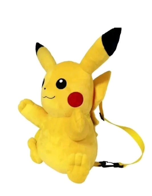 Pokemon Pikachu Peluche 36cm Sac à Dos Enfants Jaune
