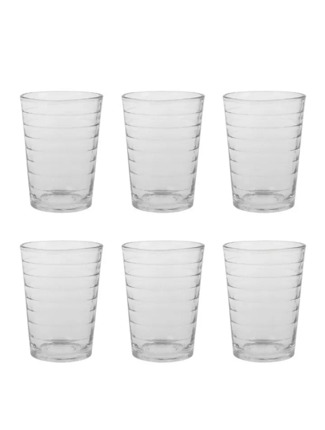 LOT DE 6 VERRES