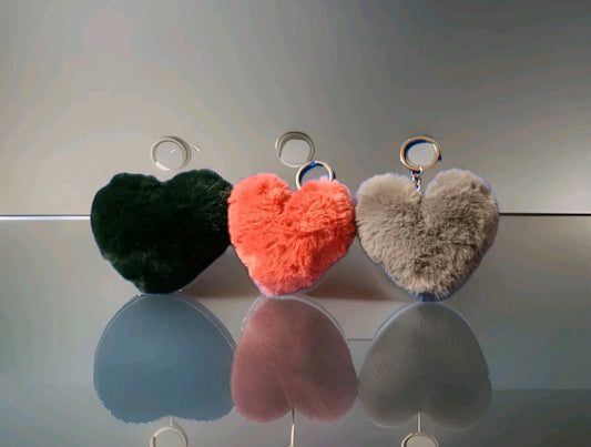 3 Porte Clés Coeur #0156#