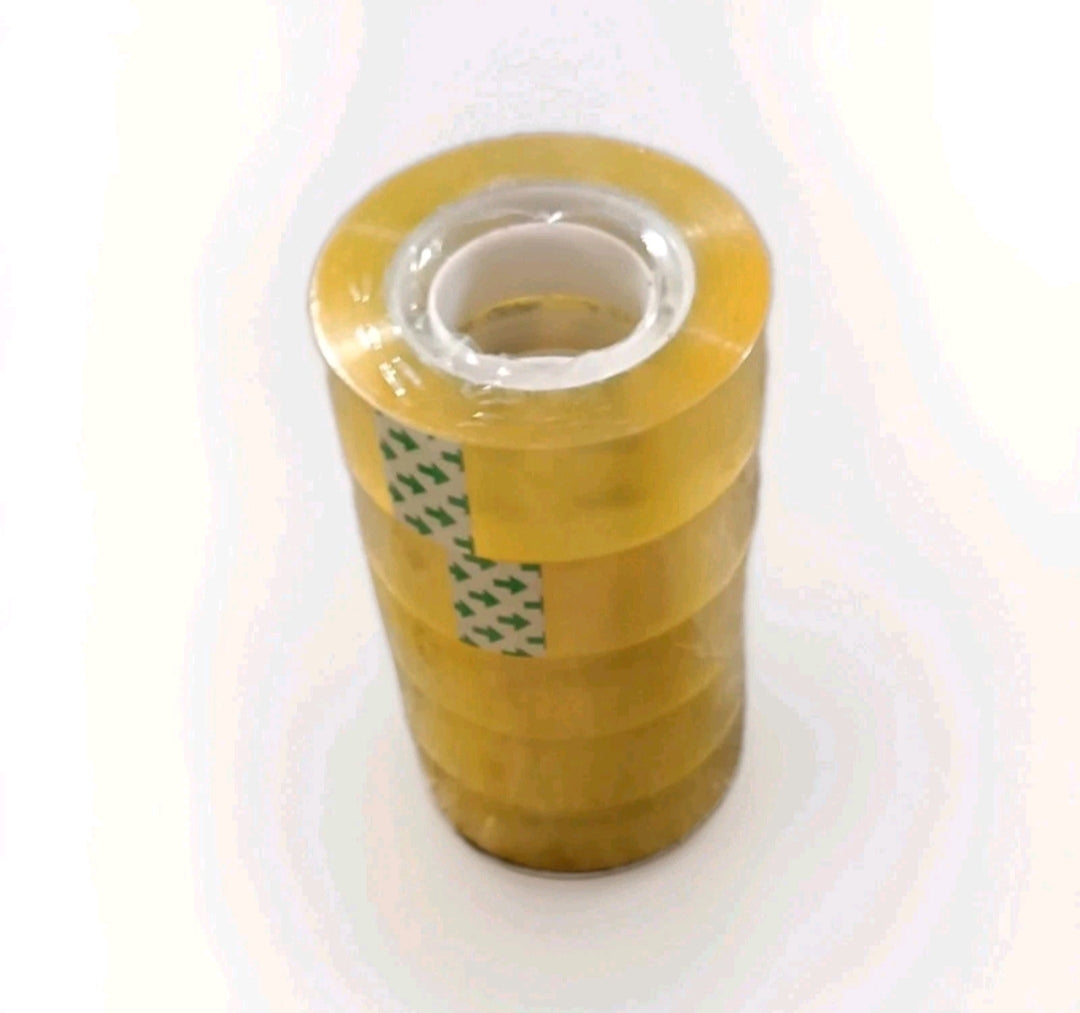Lot De 6 Petit Rouleaux De Scotch#0129#