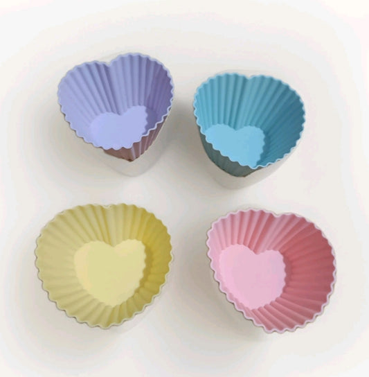 Silicone Gâteau Coeur #0180#