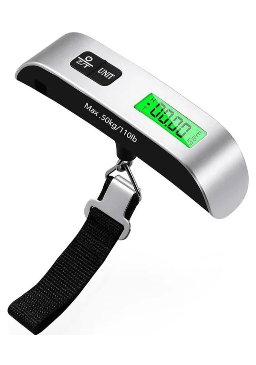 pèse bagage LCD  Numérique Thermomètre portable pour valise de 10 g/50 kgs
