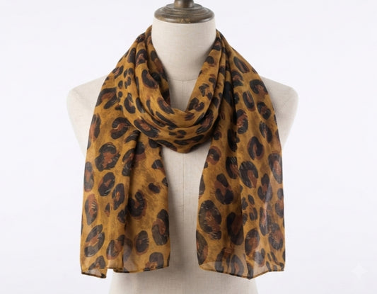 Foulard Écharpe Léopard #0151#2