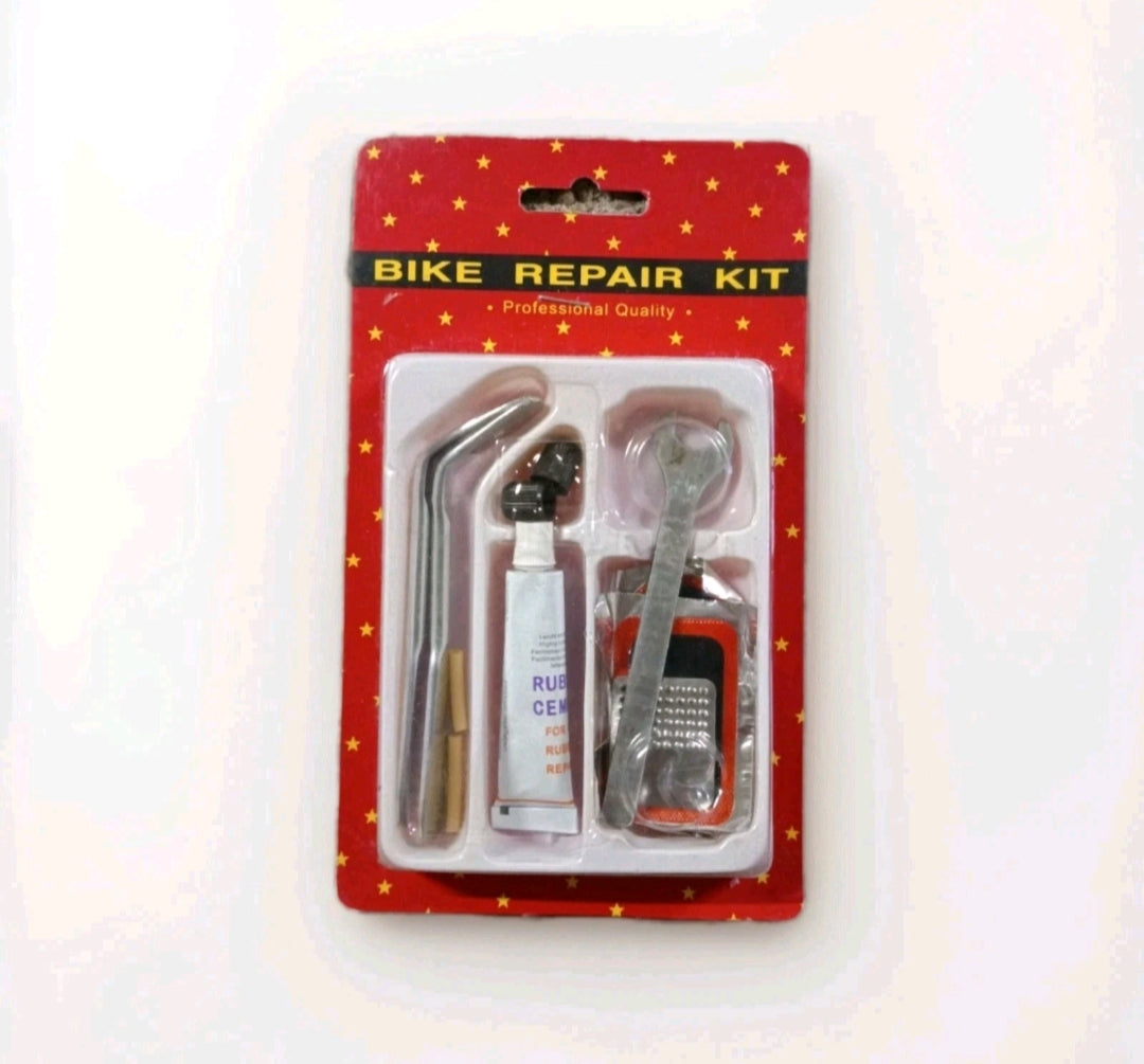 Kit de réparation Vélo Bicyclette VTT Cycliste BMX Outils Rustine Colle #0205#10