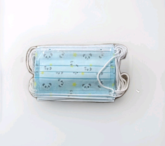 10 Masques Chirurgicaux Enfant 3 Plis Jetables - NEUF #0178#.