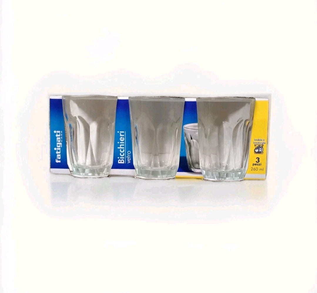 Lot 3 Verres #0154#