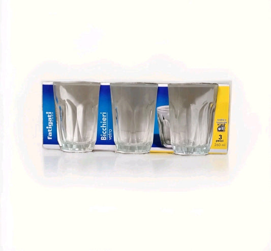 Lot 3 Verres #0154#