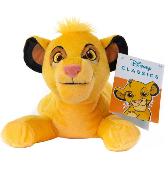 Peluche Disney Classics Simba – Le Roi Lion –
Peluche sonore (son non fonctionnel) – neuf