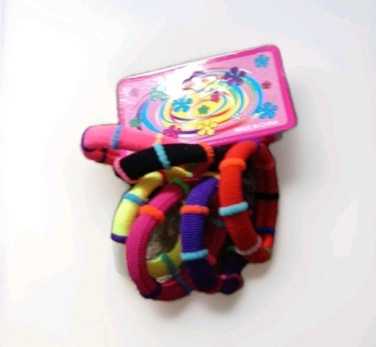 Elastique à cheveux fin multicolore #0105#
