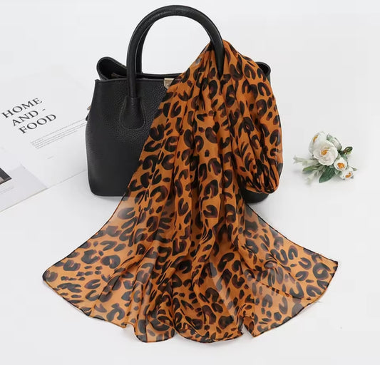 Foulard Écharpe Léopard #0151#
